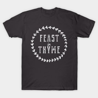 Feast In Thyme Leafy Logo T-Shirt